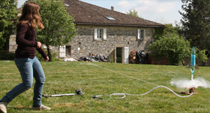 Construction et lancement de fusée à eau